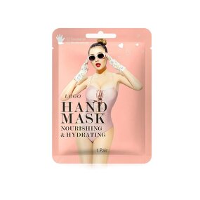 Hand Mask - Private Label Custom Organic Whitening Brighten Peeler Spa Cream Glove