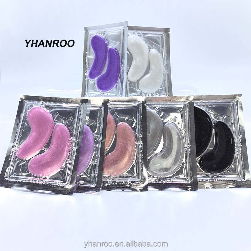 Purple Collagen Eye Mask - Private Label Hyaluronic Acid Hydrogel Anti-Wrinkle Dark Circle