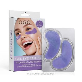 Gold Collagen Eye Mask - Private Label Anti-Wrinkle Dark Circle Hydrogel Crystal Patch