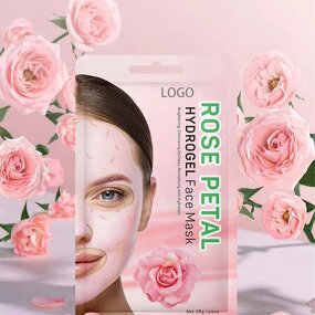 Lavender Hydrogel Mask - Private Label Hyaluronic Acid Whitening Crystal Facial Sheet