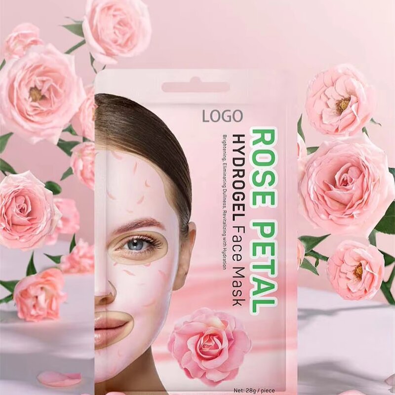 Lavender Hydrogel Mask - Private Label Hyaluronic Acid Whitening Crystal Facial Sheet