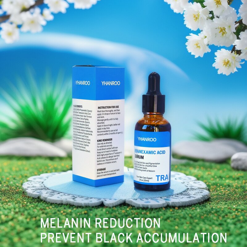 Tranexamic Acid Serum - Face Whitening Vitamin E Glycerin Liquid Brightening