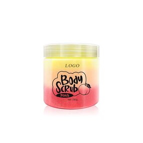Rainbow Peach Scrub - Private Label Three-color Body Scrub Manufacturer Skin Care