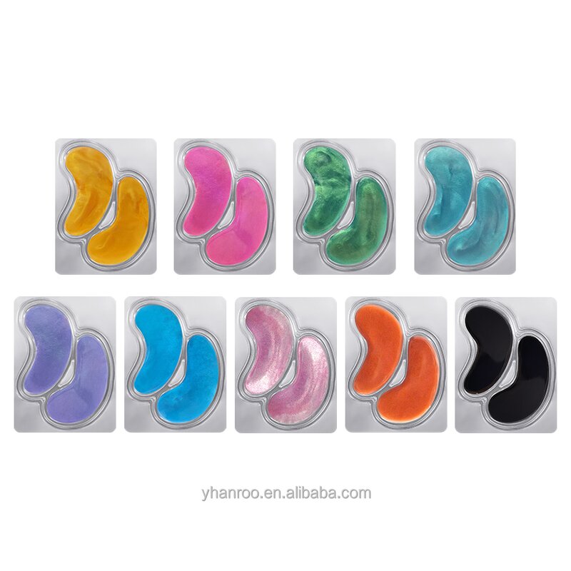 Purple Collagen Eye Mask - Private Label Hyaluronic Acid Hydrogel Anti-Wrinkle Dark Circle