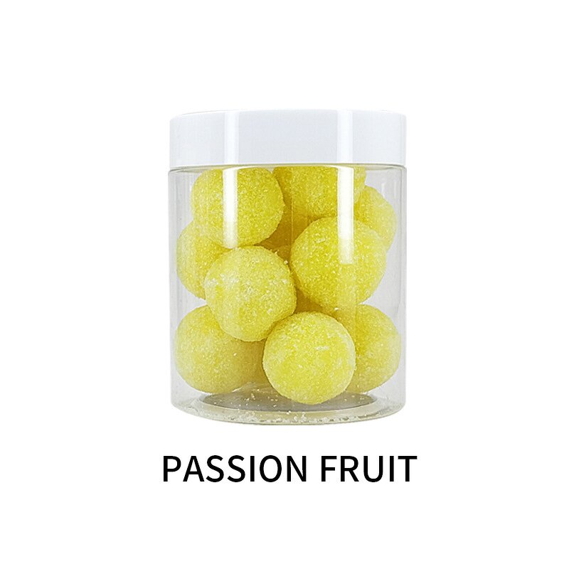 Salt Sugar Scrub Balls - Private Label Organic Exfoliating Bath Fizzies All Natural