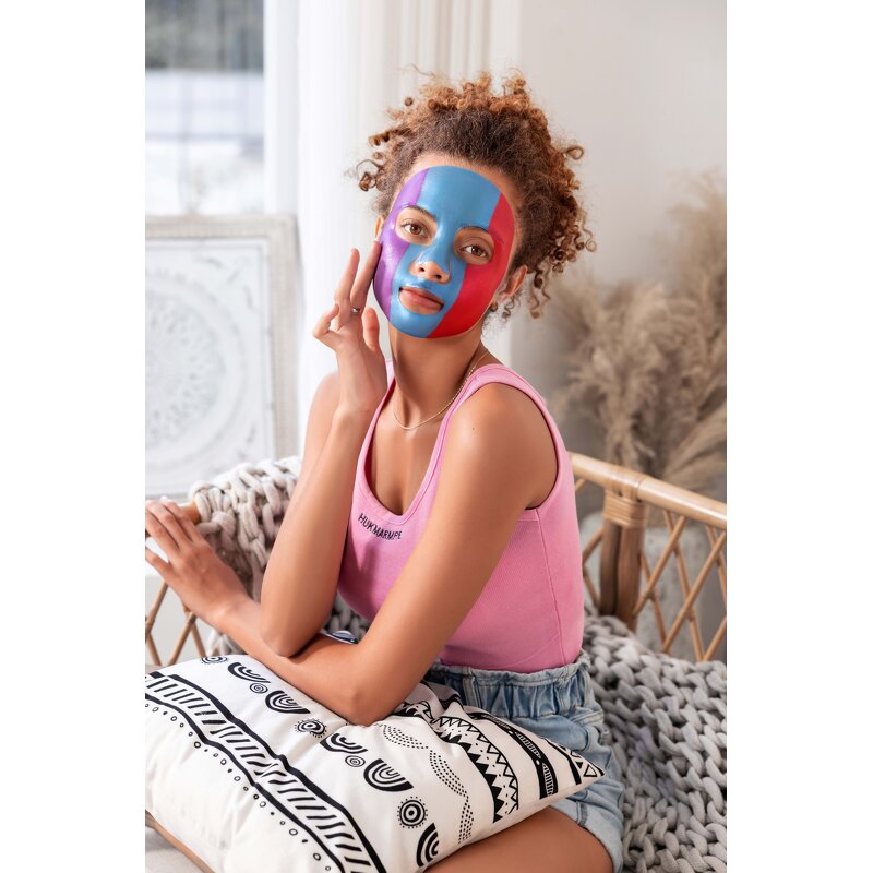 Rainbow Jelly Mask - OEM Korean Hydrogel Collagen Moisturizing Facial Sheet Mask