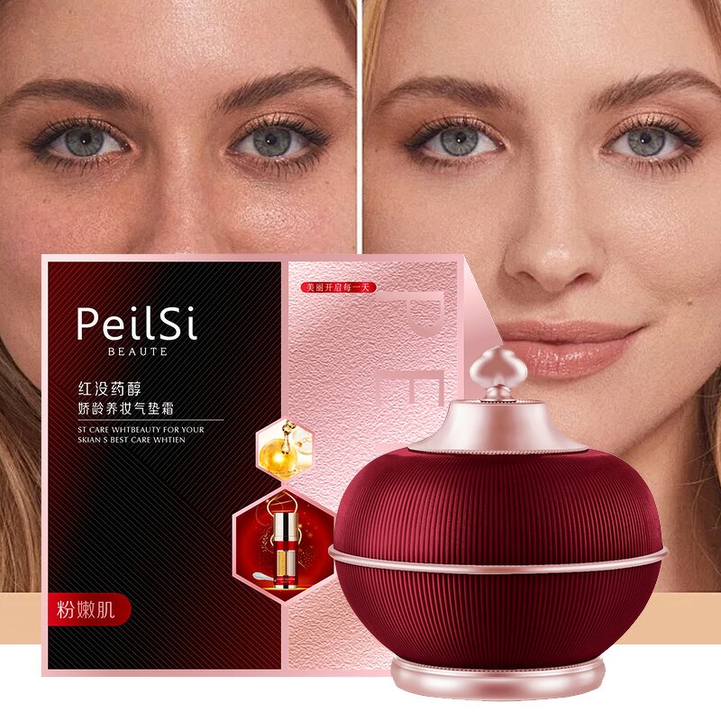 BB Cream Set Manufacturer - Whitening Lightening Waterproof Concealer Red Myrrh Air Cushion Travel Size Adults Female & PeilSi OEM ODM