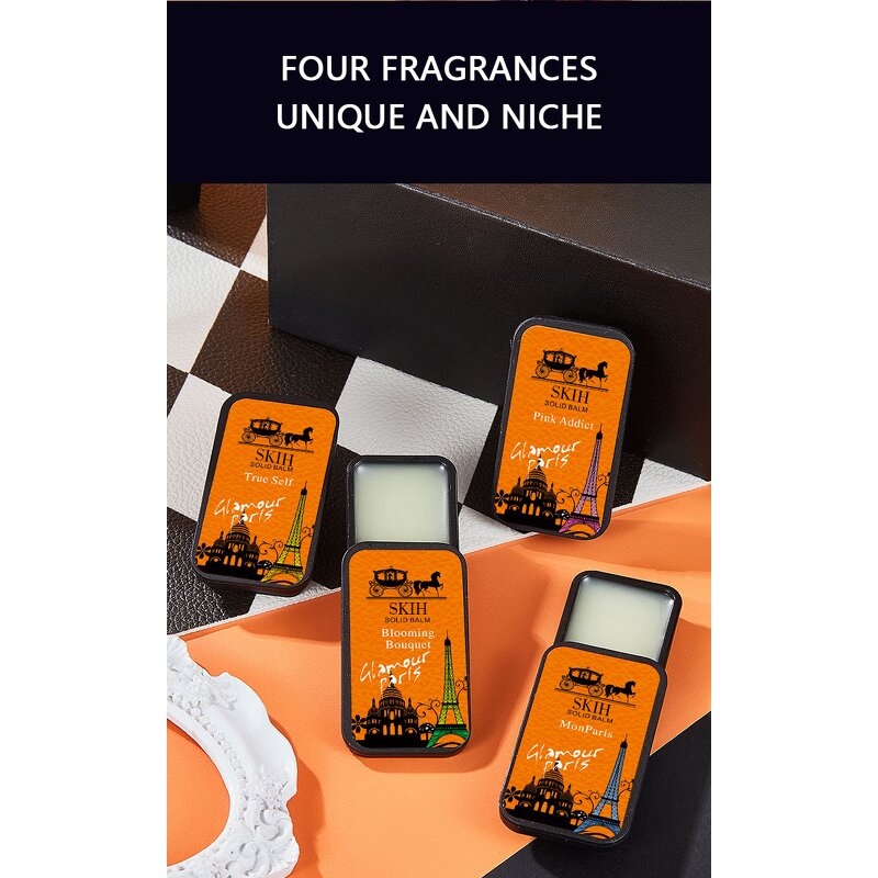 Solid Perfume Manufacturer - Wax Long Lasting Fragrance Balm Private Label Original Custom Logo Cream & SKIH