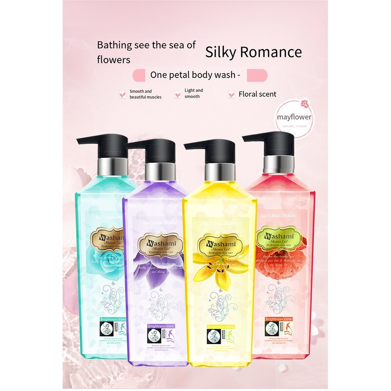 Shower Gel Manufacturer - Hot Sale Body Wash Cleanse Moisturizing Fragrance Deeply Nourishing 750ml Adults & SKIH