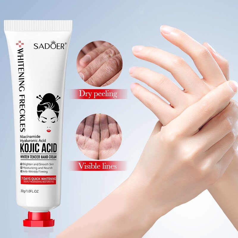 Hand Cream Manufacturer - Autumn Winter Skin Care Kojic Acid Whitening Moisturizing for Women & Private Label