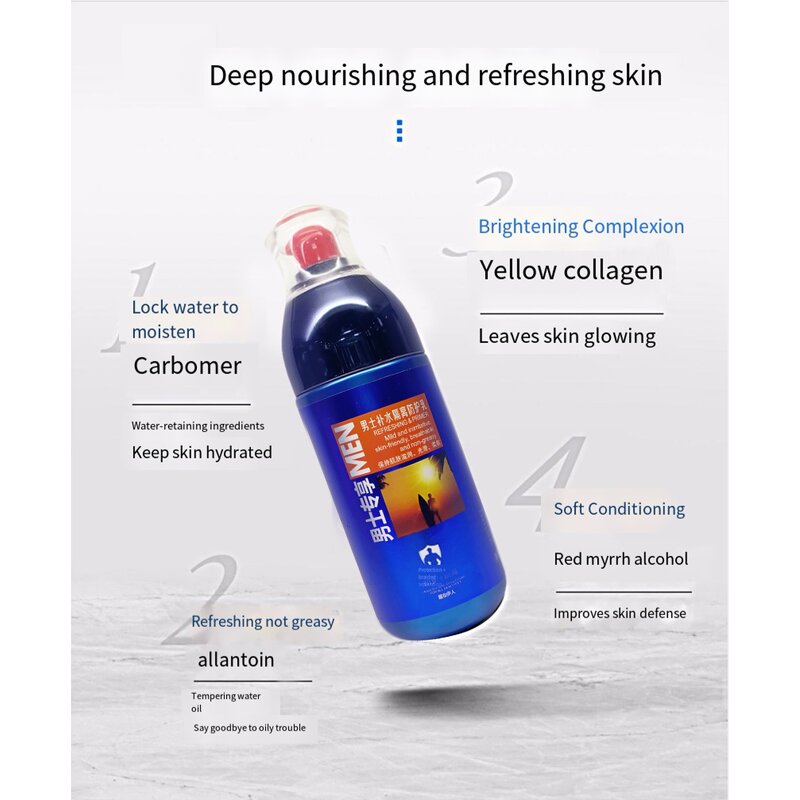 Sunscreen Lotion Manufacturer - Private Label Men's Waterproof Refreshing Non-greasy Whitening Protective Milk & PeilSi