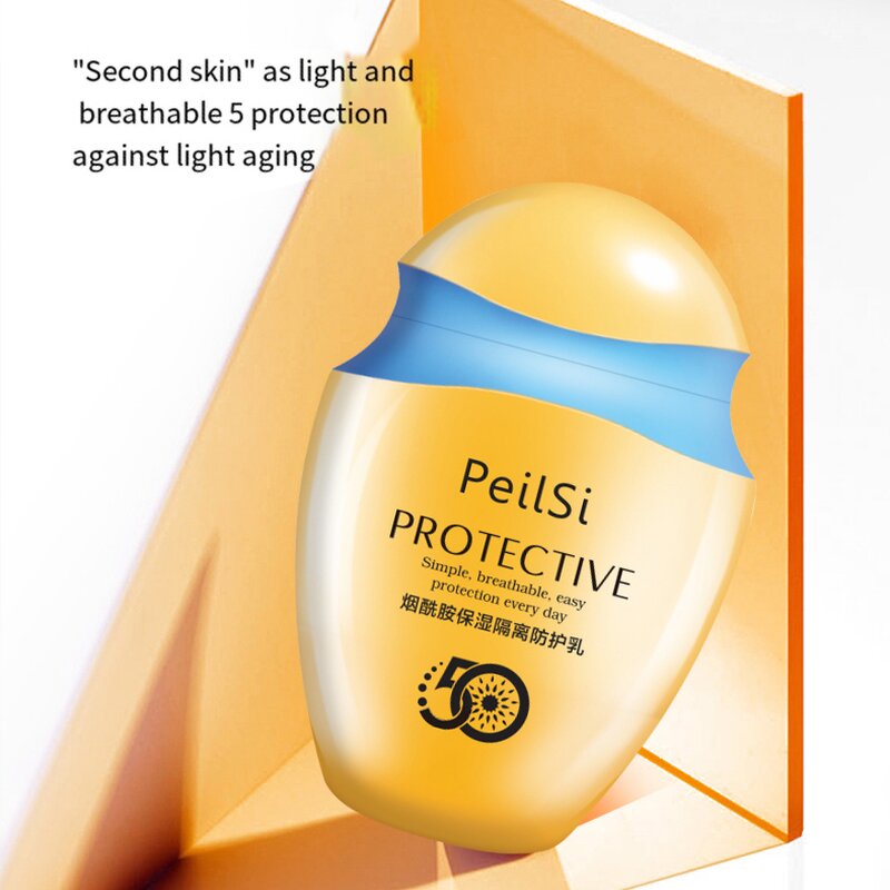 Sun Block Cream Manufacturer - Hot Selling Refreshing Resistant Nicotinamide Outdoor Uv Unseen Protective Lotion & PeilSi