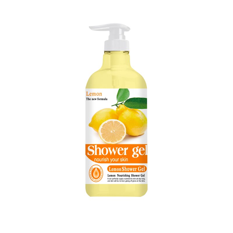 Shower Gel Manufacturer - 1380ml Anti Aging Moisturizing Fragrance Lemon Orchid Aloe Vera Rose Whitening Body Wash for Unisex & SKIH OEM ODM