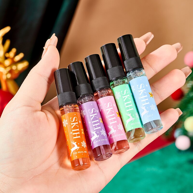 Perfume Gift Set Manufacturer - 5ml*5 Natural Long Lasting Body Fragrance Parfum & SKIH Original Brand