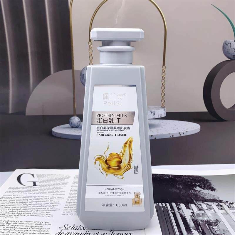 Shampoo Conditioner Manufacturer - Anti-Dandruff for Men Women Protein Milk Gel Formula Moisturizing Damaged Hair Relief & SKIH