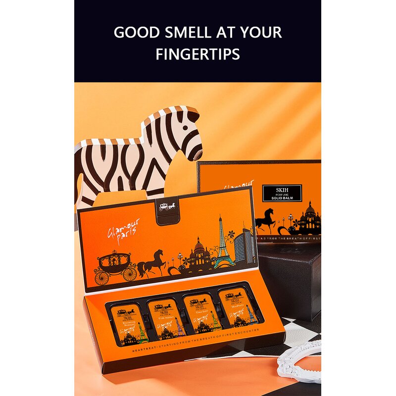 Solid Perfume Manufacturer - Wax Long Lasting Fragrance Balm Private Label Original Custom Logo Cream & SKIH