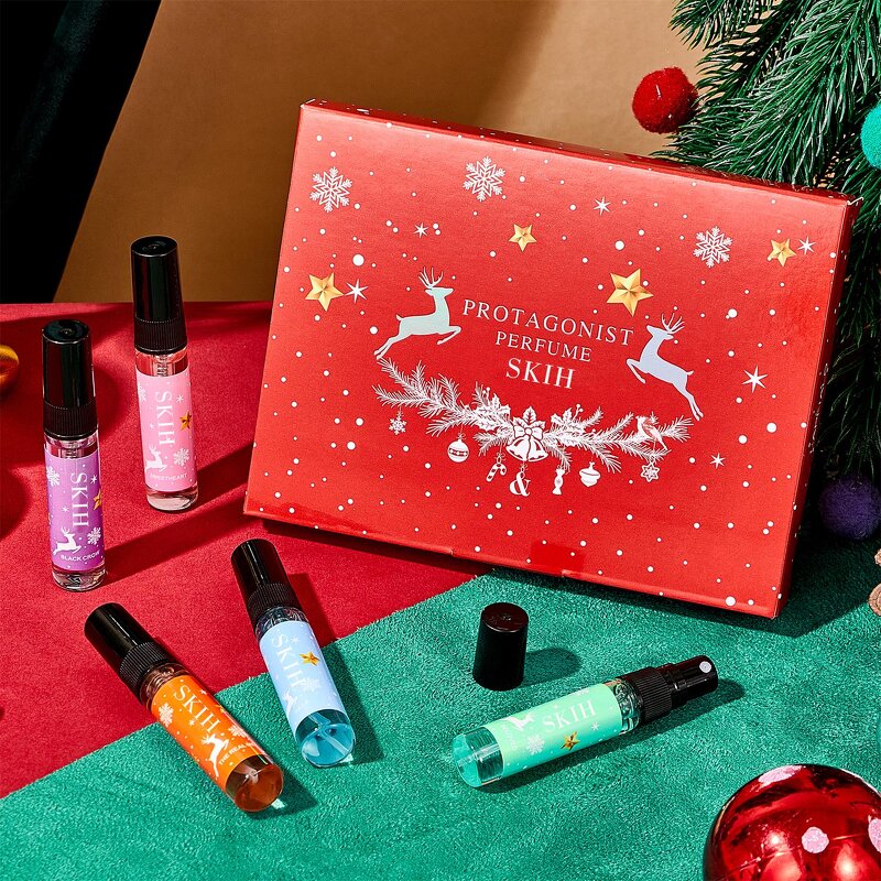 Perfume Gift Set Manufacturer - 5ml*5 Natural Long Lasting Body Fragrance Parfum & SKIH Original Brand