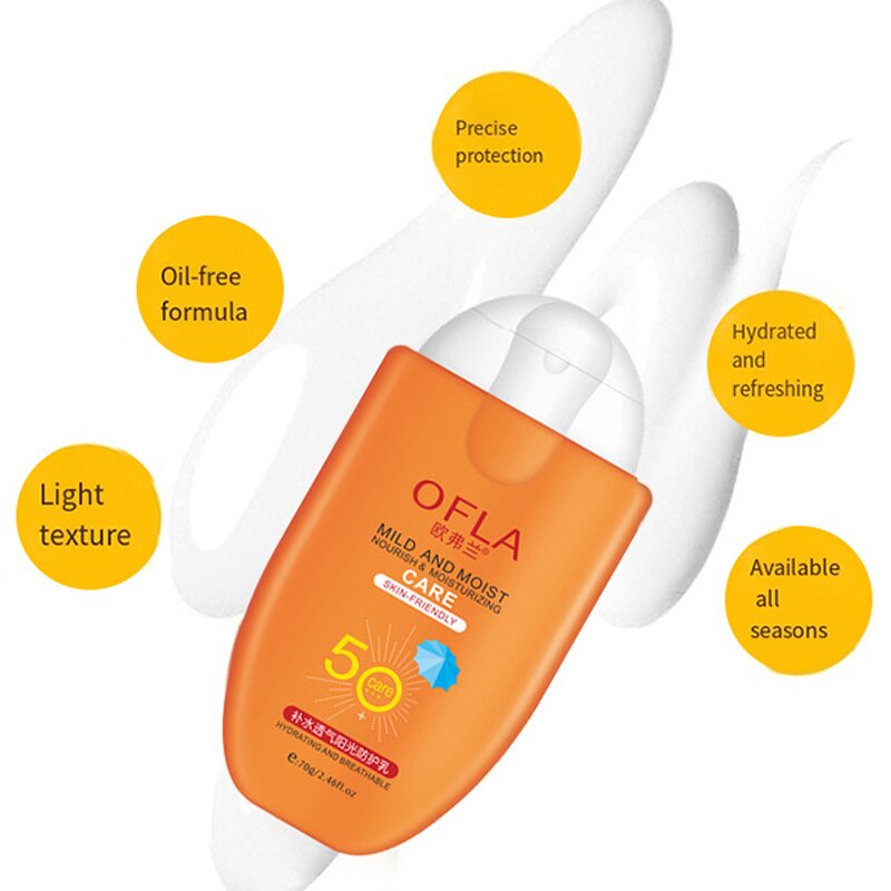 Sun Protection Milk Manufacturer - Custom Moisturizing Breathable Sunshine Protection Isolation Milk for Daily & PeilSi OEM ODM