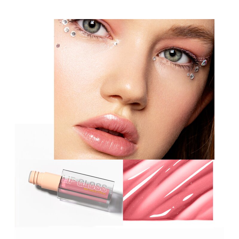 Lip Gloss Manufacturer - Hot Eight-color 5ml Mirror Moisturizing Pearlescent Customizable Wind Lipstick & SKIH