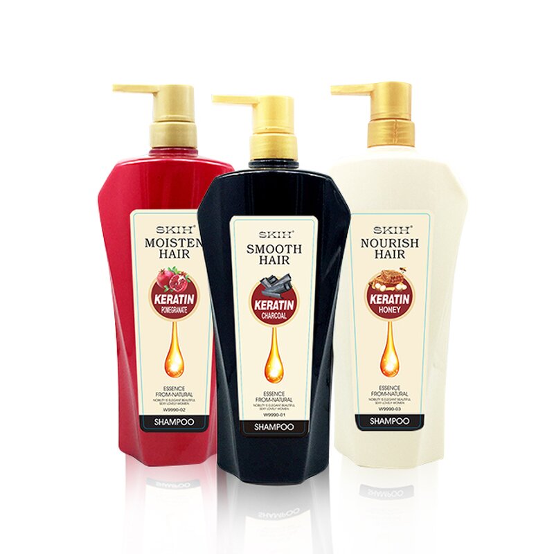Shampoo Manufacturer - New Products 1200ml Moisturizing Oil Control Pomegranate Honey Charcoal for Hair Growth & SKIH