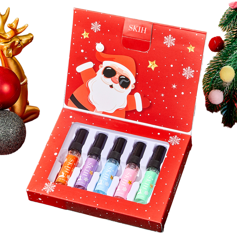 Perfume Gift Set Manufacturer - 5ml*5 Natural Long Lasting Body Fragrance Parfum & SKIH Original Brand