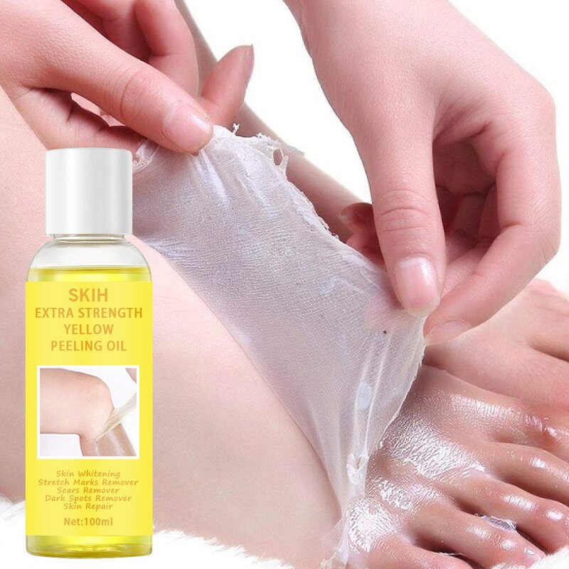 Peeling Oil Manufacturer - Vitamin C Yellow and Green Knuckle Whitening Moisturizing Dark Spot Removal Extra Strength & SKIH OEM
