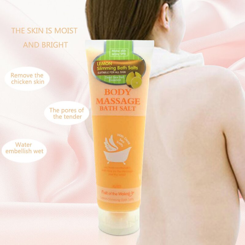 Bath Salt Manufacturer - Natural Organic Lemon Whitening Exfoliating Fruit Sugar Body Scrub & SKIH Private Label