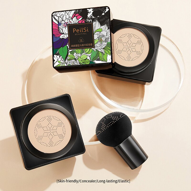 BB Cream Set Manufacturer - Whitening Waterproof Foundation Mushroom Head AirCushion Concealer Powder & PeilSi ODM