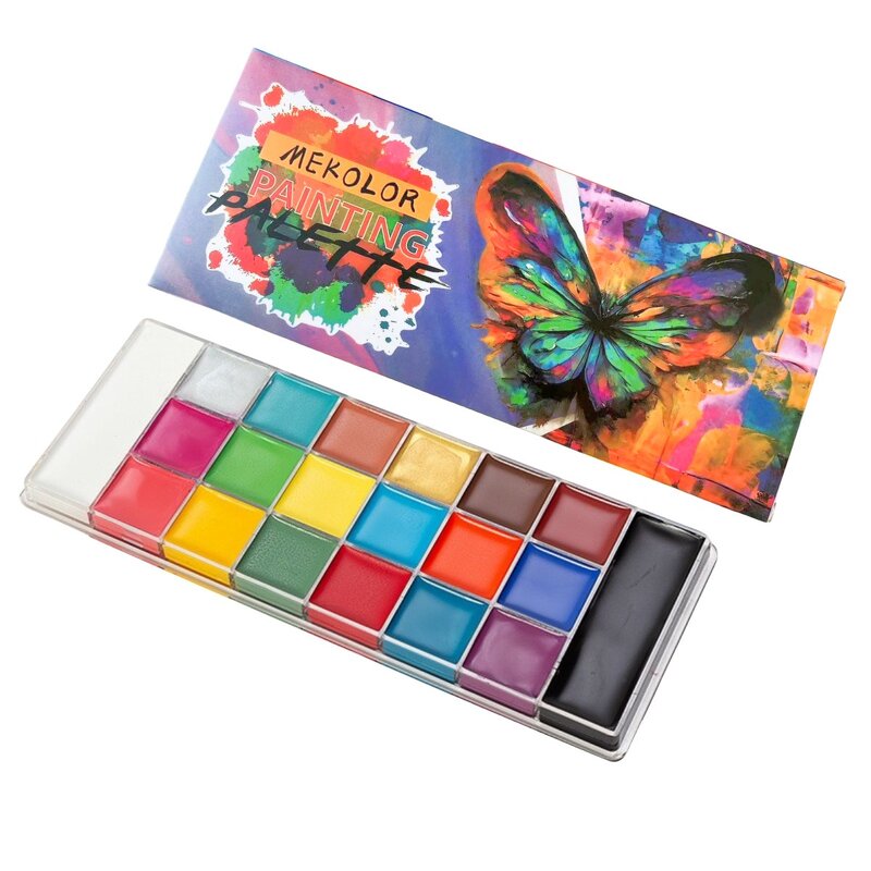 Face Painting Supplies Manufacturer - 20 Color Oil Painting Cream for Human Body Stage Makeup