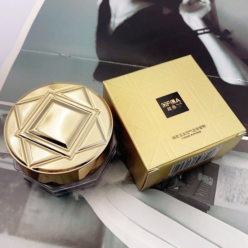 Loose Powder Manufacturer - 6 Color Translucent Oil-Control Private Label Makeup Face Setting 15g Natural & PeilSi OEM ODM