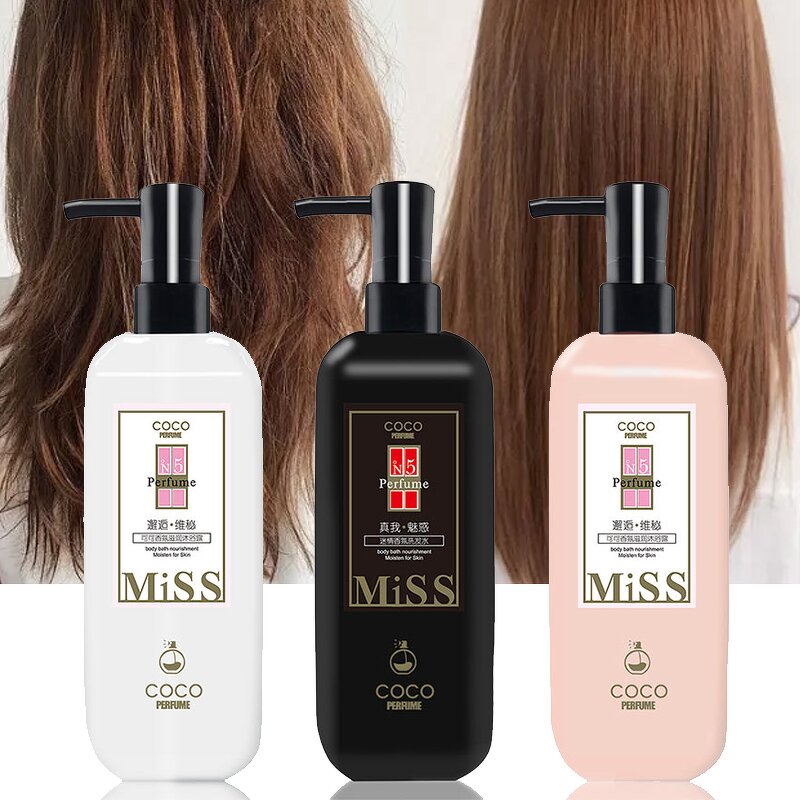 Hair Care Set Wholesale Supplier - 500ml Three-piece Organic Gel Shampoo Conditioner Body Wash & SKIH OEM ODM Private Label