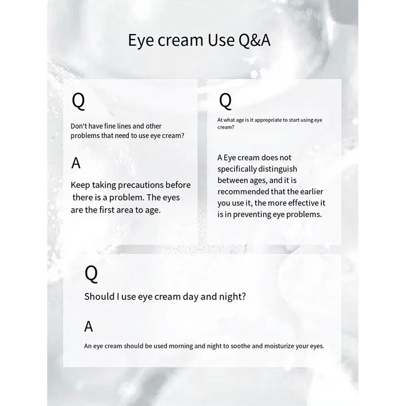 Eye Cream Set Manufacturer - Best Selling Private Label 50g Jar Haishengsu Set Box & PeilSi OEM ODM