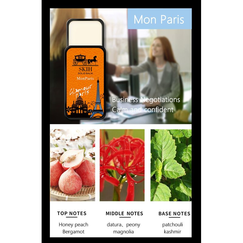 Solid Perfume Manufacturer - Wax Long Lasting Fragrance Balm Private Label Original Custom Logo Cream & SKIH