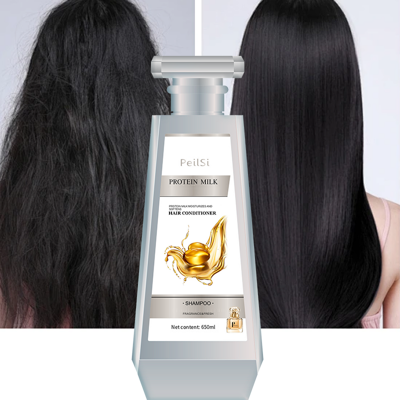 Shampoo Conditioner Manufacturer - Anti-Dandruff for Men Women Protein Milk Gel Formula Moisturizing Damaged Hair Relief & SKIH