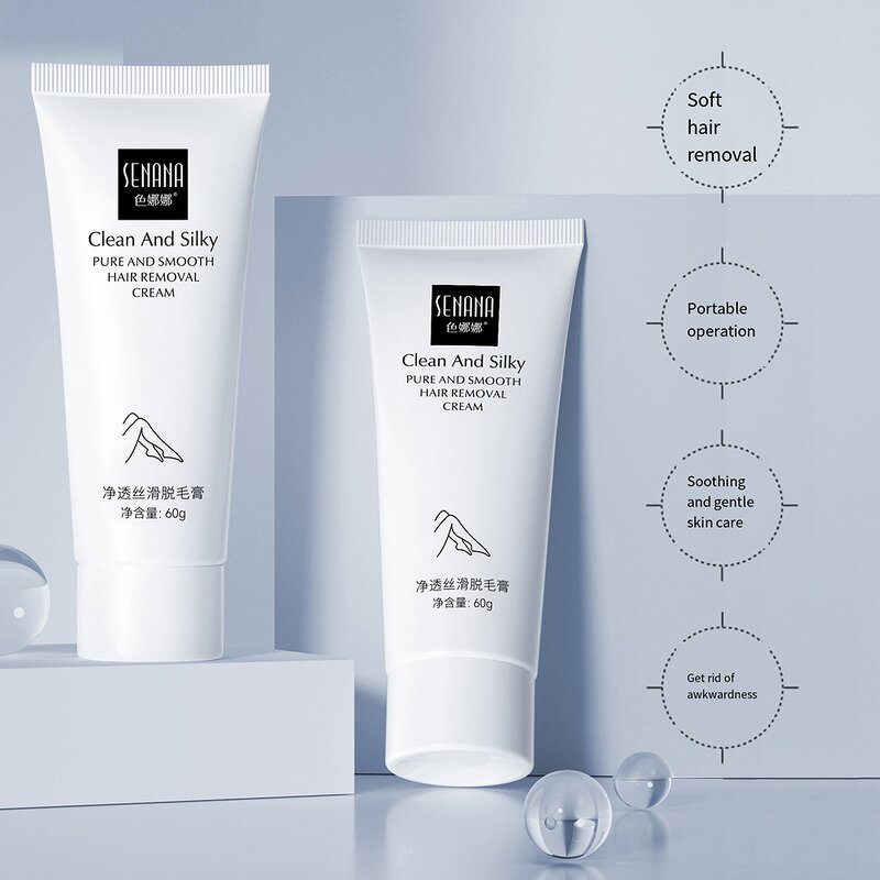 Hair Removal Cream Manufacturer - Chemical Clear Smooth for Full Body Delicate Arm Leg for Men Women & Wholesale