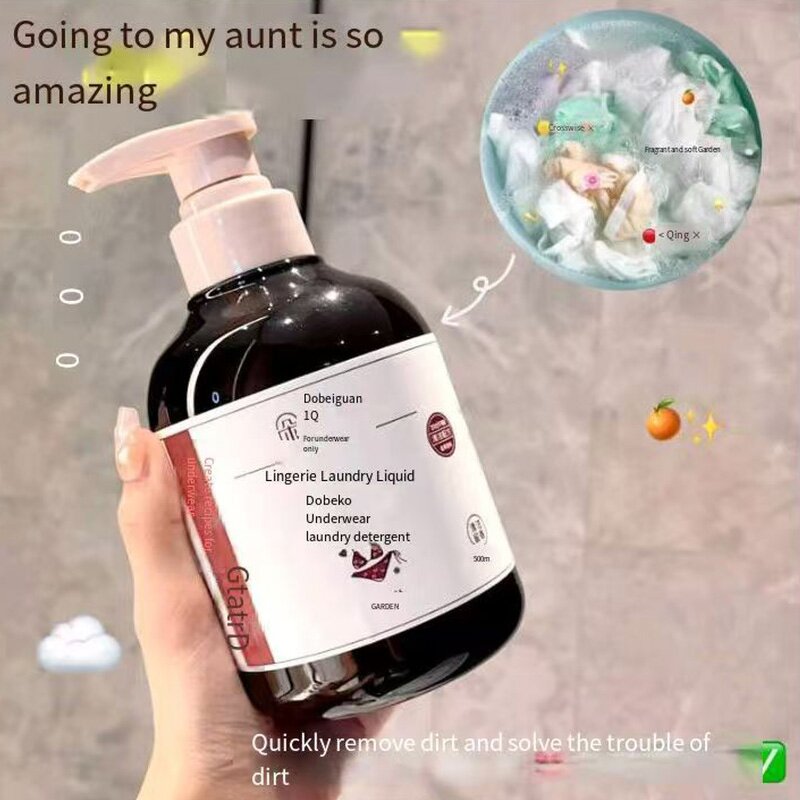 Underwear Detergent Manufacturer - Probiotic Mite Removing with Long-lasting Fragrance Antibacterial Liquid & Optimal Care
