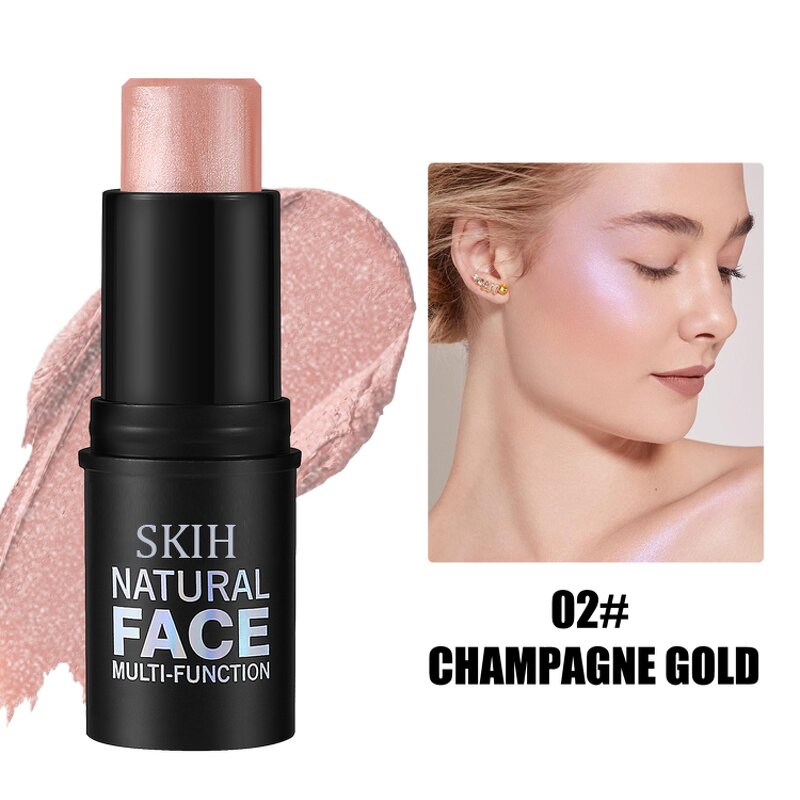 Blush Stick Manufacturer - High Gloss Brightening Shadow Stick Stereoscopic Makeup Brightening Skin Lifting Highlighter & SKIH