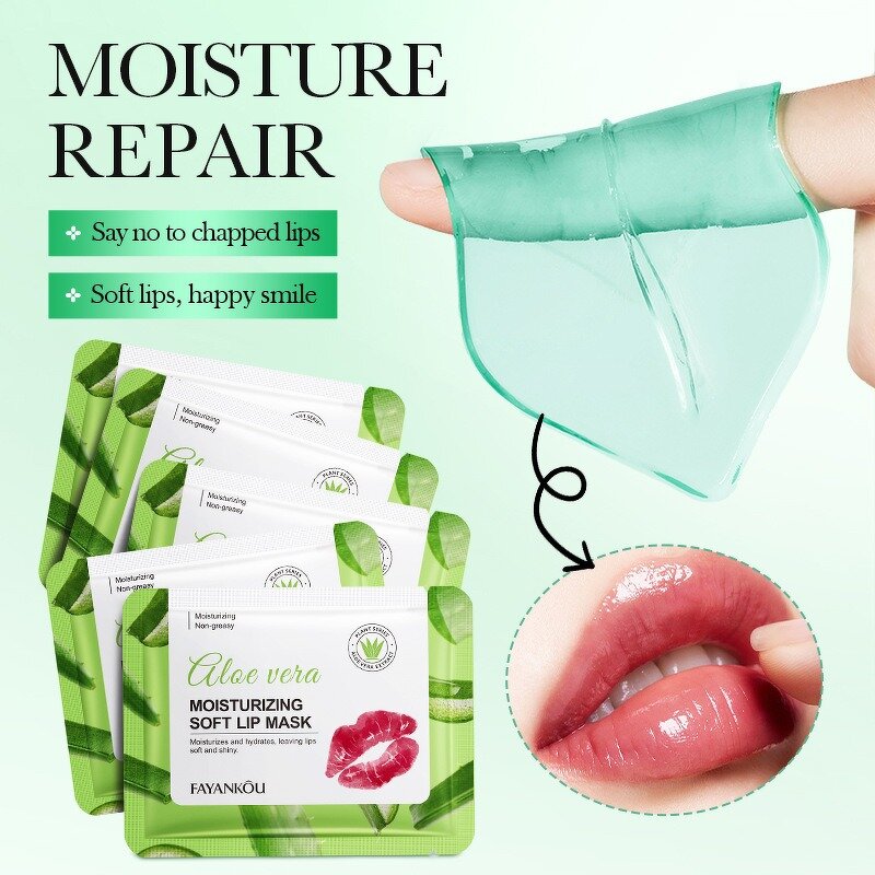 Lip Mask Manufacturer - Organic Strawberry Vegan Centella Asatica Extract Hydrolyzed Collagen Moisturizing Anti-Wrinkle
