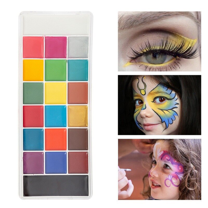 Face Painting Supplies Manufacturer - 20 Color Oil Painting Cream for Human Body Stage Makeup
