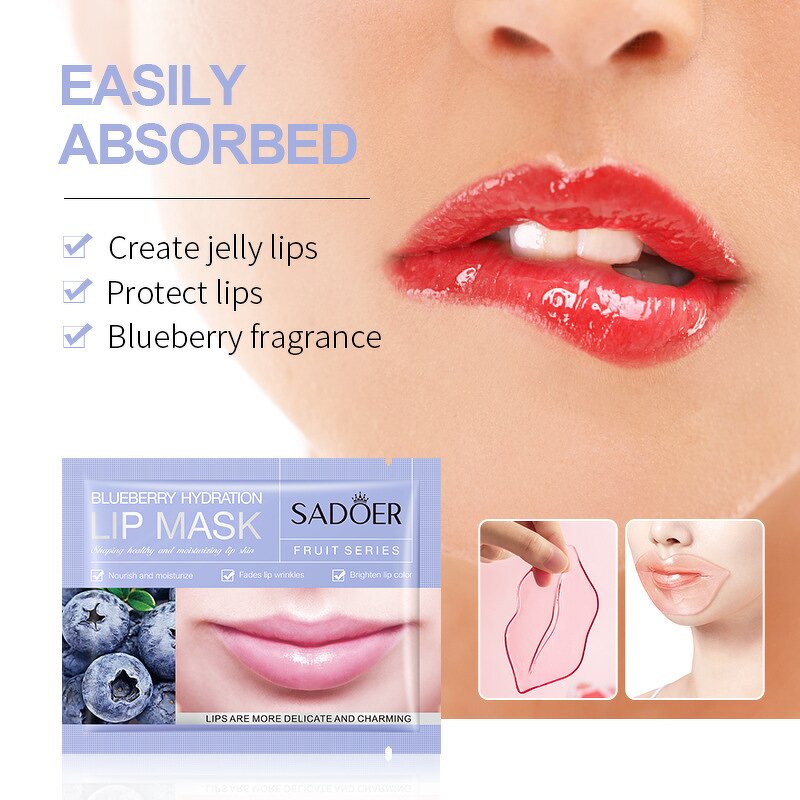Lip Sheet Patch Wholesale Supplier - Collagen Moisturizing Hydrating Plumper Crystal Sleeping & Private Label
