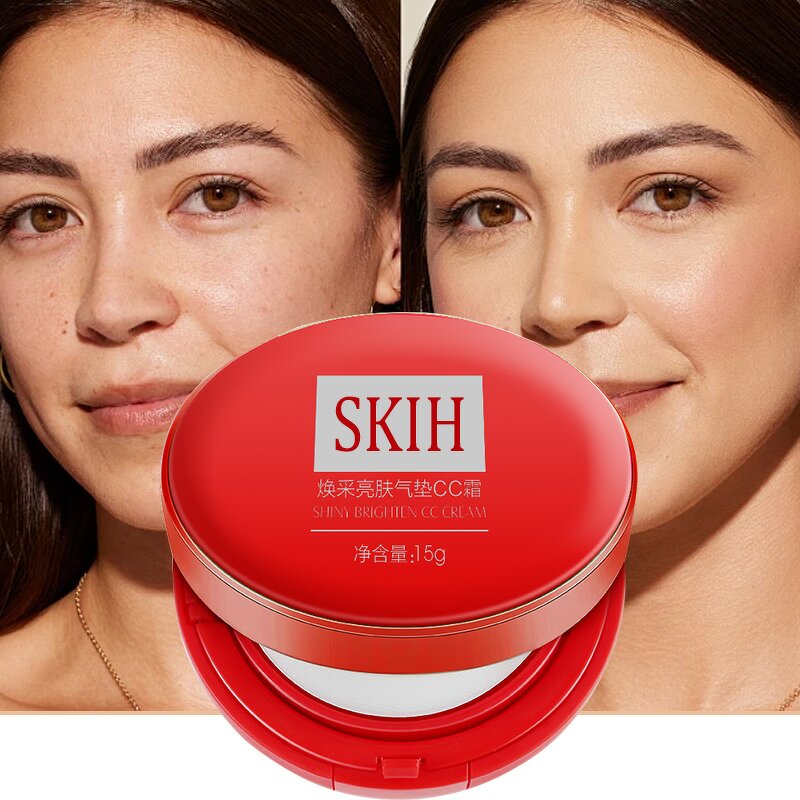 CC Cream Manufacturer - Air Cushion Concealer Moisturizing Foundation Makeup Bare Whitening Face Beauty & PeilSi OEM ODM