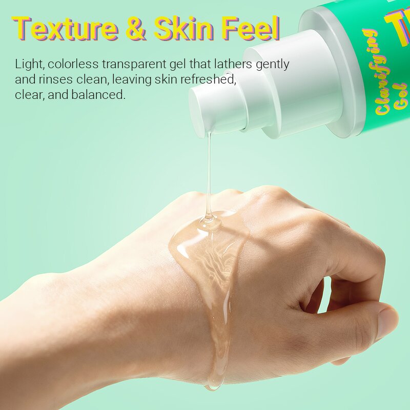 Salicylic Acid Clarifying Gel - Private Label OEM Teens Acne-Fighting pH Balancing Sulphate-Free