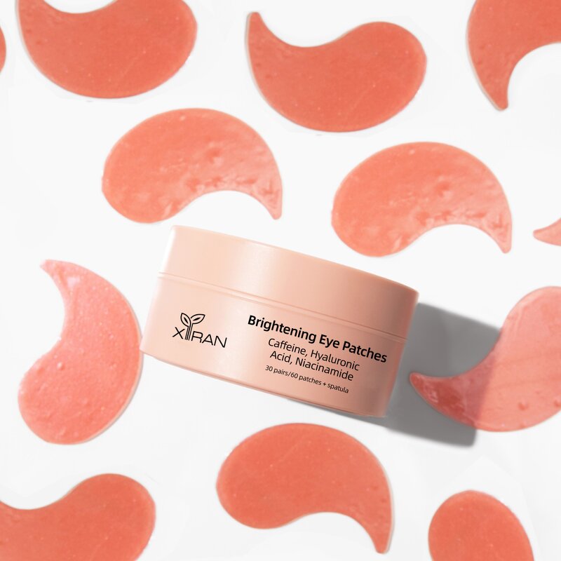 Caffeine Brightening Eye Mask - Private Label Custom Hyaluronic Acid Niacinamide Hydrogel