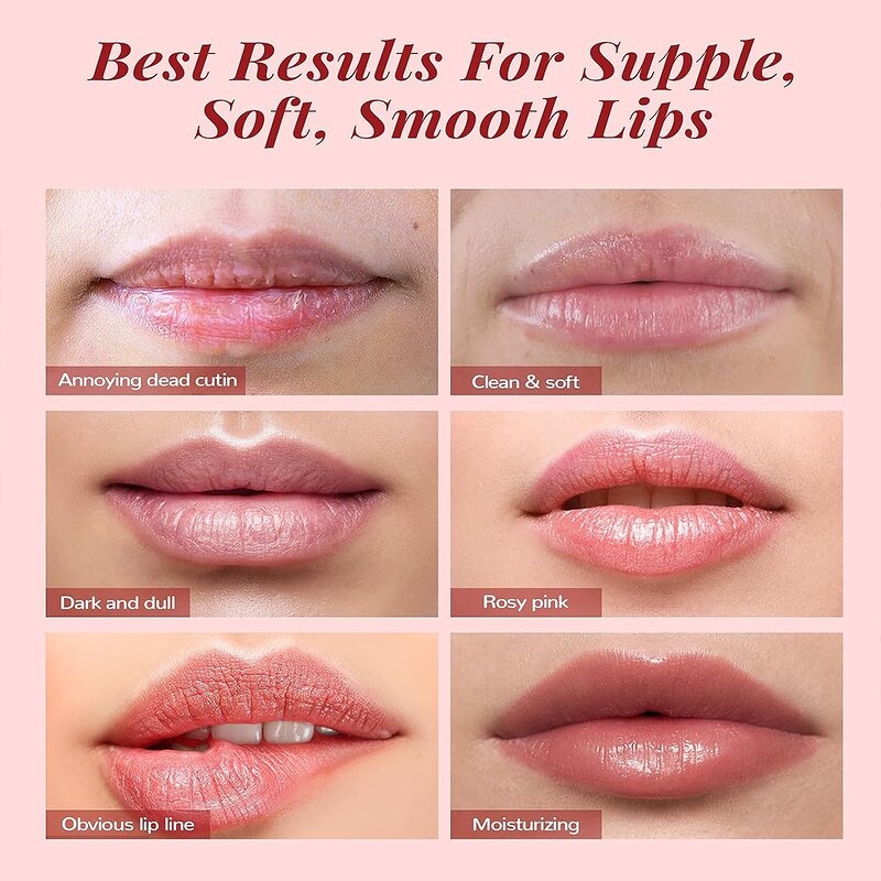 Berries Lip Care Kit - Private Label Sleeping Mask Exfoliator Scrub Lip Balm Vegan Natural