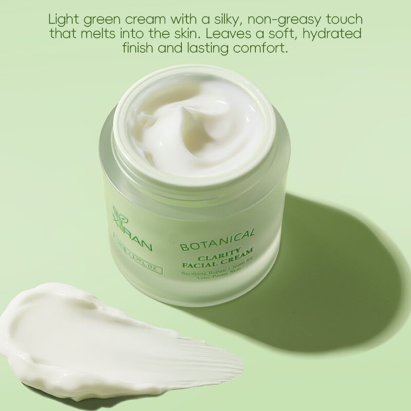 Botanical Clarity Cream - Private Label Vegan Centella Hyaluronic Acid Aloe Acne-Prone Skin