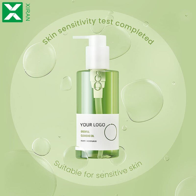 Eye Cleansing Oil - Private Label Cruelty Free Green Mung Beans Gentle Purifying Blackhead