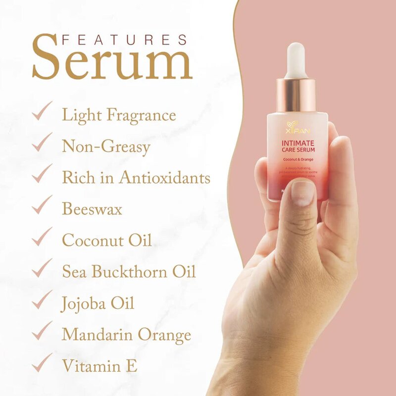 Yoni Care Oil - Private Label Herbal Coconut Orange Feminine Ph Balanced Intimate Serum