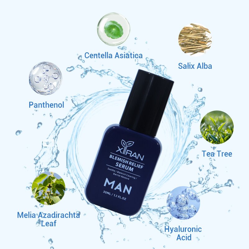 Blemish Relief Serum - Private Label Centella Panthenol Tea Tree 30ml Gentle All Skin Types