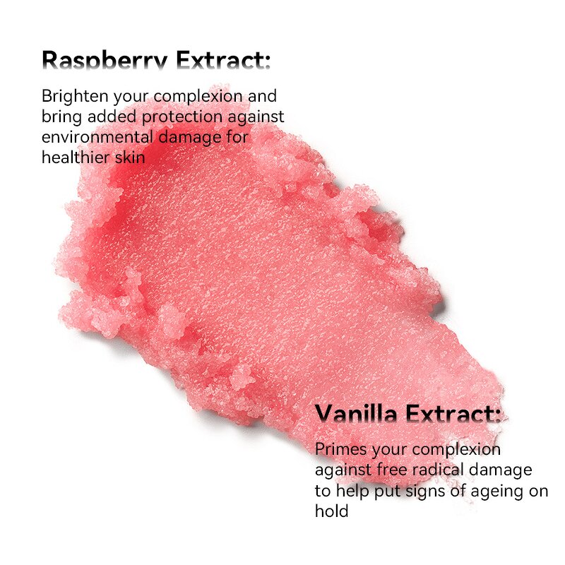 Bath Sets - Private Label Raspberry Vanilla Shower Gel Body Butter Scrub Smoothing Hydrated