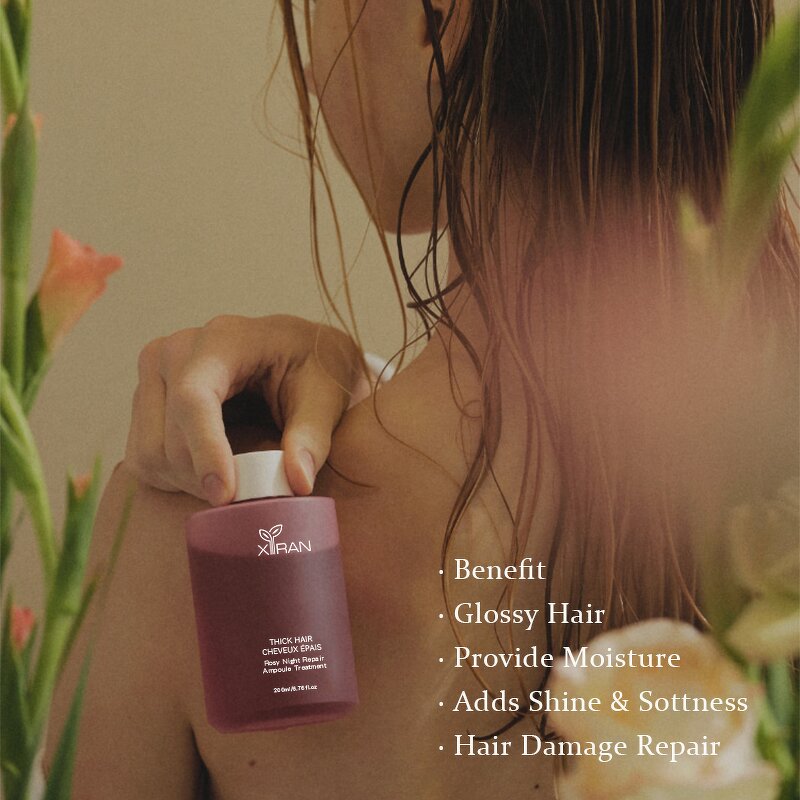 Damask Rose Shampoo Set - Private Label Ceramide Repair Damaged Hair Silicon Free Vegan